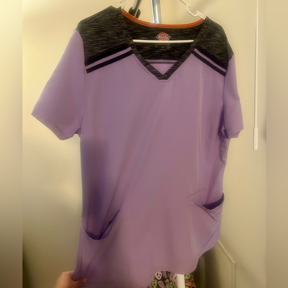 Purple Dickies Women’s Scrub top